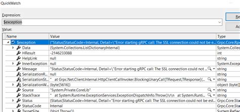 RpcException on ConfigurationLoadCredential .Net 7 - Stack …