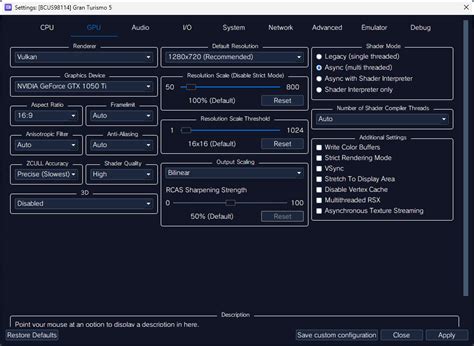 Rpcs3 amd gpu. 86.  Advanced Settings: Tweak the &ldquo;Accurate RSX R...