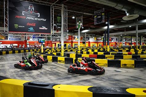 I visited RPM Raceway at 40 Daniel St, Farmingdale, NY 11735. At RPM Raceway, everyone gets to experience a lightning fast, high-RPM experience! Drive go-kar....