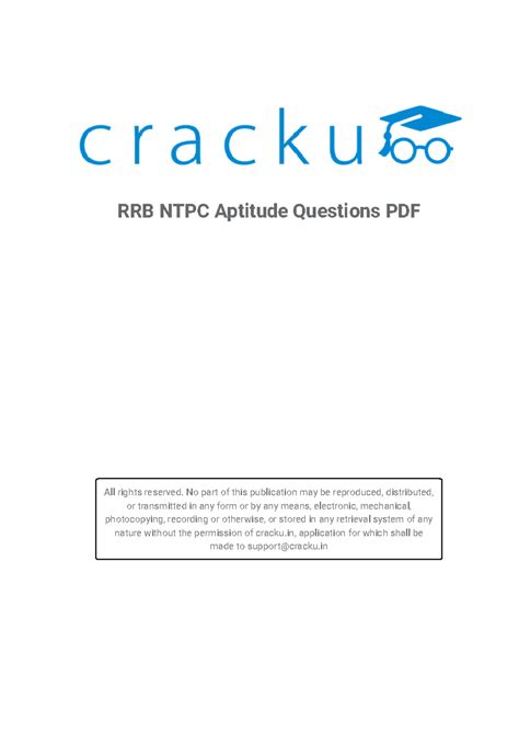 Rrb Aptitude Test Questions And Answers