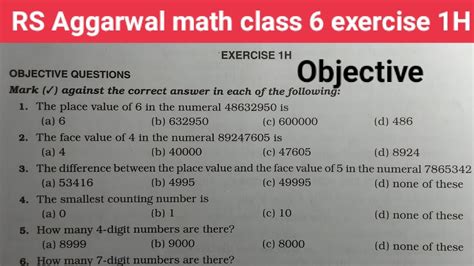 Rs Aggarwal Math