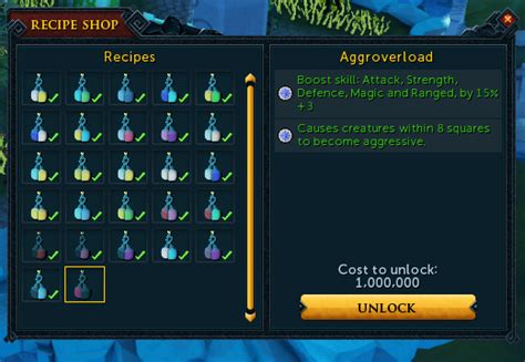 Rs3 aggression potion. Aggression potions broken. Aggression potions got broken (atleast aggroverloads), as they only aggro 1 monster at a time now instead of an area. Or is it just me? At least one other person is experiencing the same. Please fix. Just did a very quick test myself, and I got multiple enemies to target me without fighting back. 