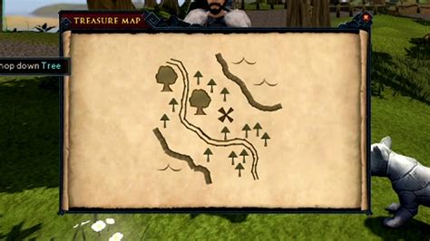 Treasure Trails. Simple clues are exactly what it says on the tin. They are almost invariably found in easy trails. When determining an easy trail clue, there is a 24/99 chance for it to be a simple clue.[1] These clues tell precisely what to do; either the player has to talk to someone or search a specified location. 