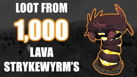 In this video I will be showing you guys my loot from 1000 Lava strykewyrms from after the mining and smithing rework. I will be breaking down the xp as well as the loot so it should …