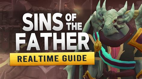 Sins of the Father is the fifth and penultimate quest in the Myreque quest series. First announced at RuneFest 2019, the quest is of master difficulty and involves a plan to assassinate Lord Drakan himself in a plan hatched by the The Myreque and Vanescula Drakan. Description A darkness has fallen over Morytania. The Myreque freedom fighters have achieved their first major victory over the ....