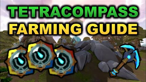 Rs3 tetracompass farming. Guild Master Tony's mattock is the highest tier level of mattock available and it has two effects. A 1/10 chance to instantly excavate the artifact your digging up regardless how much progress was left, and a chance to give you an extra material. If you havnt done much of it yet you should try it out. 