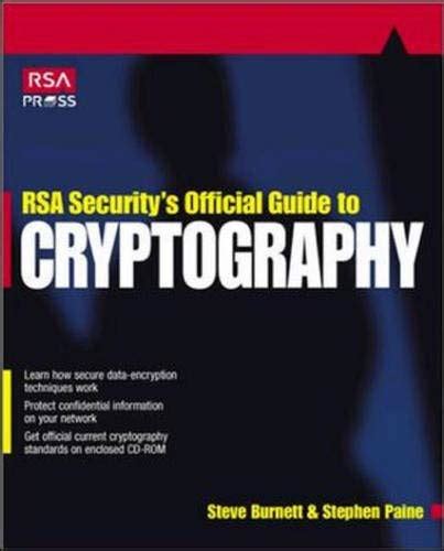 Read Rsa Securitys Official Guide To Cryptography With Cdrom By Steve Burnett
