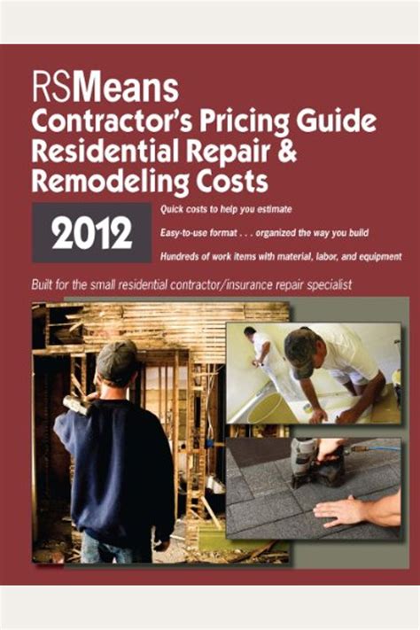 Rsmeans contractors pricing guide residential repair and remodeling costs 2015 means residential repair and remodeling costs. - Wedgwood jasper ware a shape book and collectors guide schiffer book for collectors.