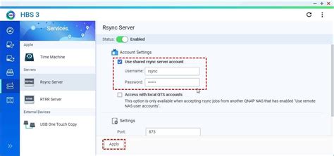 Rsync qnap to synology.  Enable Transfer encryption As syncing data to a QES...
