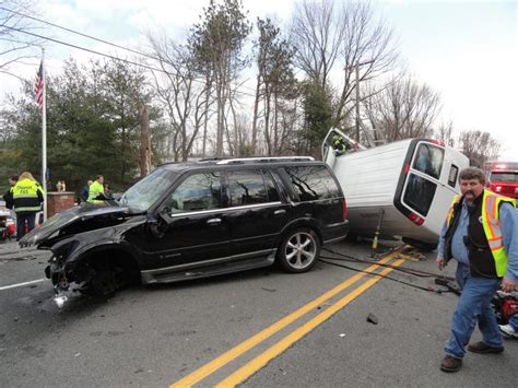 Three Hurt in Serious Crash On Route 206 in Mt. Olive - Mendham-Chester, NJ - Roadway was closed Sunday night while the accident was cleared in front of the 7-Eleven.. 