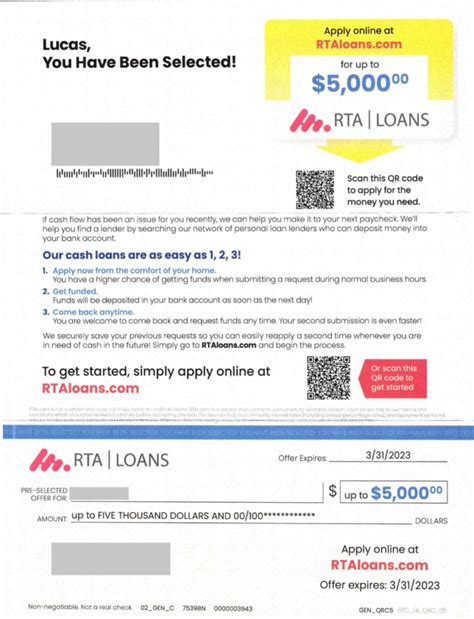 With RTALoans, you can receive funding up to $35,000. We have extensive partnerships with large authorized lenders. This allows us to cover almost all 50 states. If approved, the Loan may be received in as soon as the next business day from the privacy of your own home.. 