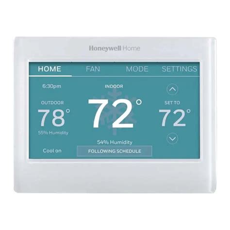 Rth9600wf manual. Honeywell Home RTH9585WF1004 Wi-Fi Smart Color 7 Day Programmable Thermostat. Wi-Fi enabled - control from anywhere: Works with Amazon Alexa for voice control (Alexa device sold separately) Peace of mind - control energy use, ensures safe temps for pets, or keeps tabs away from home. Quick schedule changes - … 