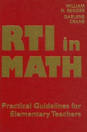 Rti in math practical guidelines for elementary teachers by wiliam n bender. - The a to z guide to letter art by tricia doherty.