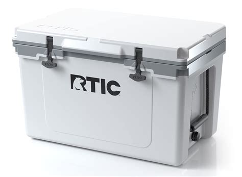 At just 21.6 lbs, the RTIC Ultralight 52 is the perfect companion for your next camping trip or picnic. With a 50-quart capacity, it's large enough to hold plenty of food and drinks for your group. This medium to large-sized cooler combines convenience with unique features to provide an excellent-performing product.. 