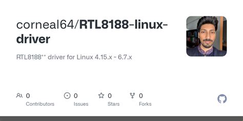 Rtl8188 driver linux.  To compile the driver, you need to have make and a compi...