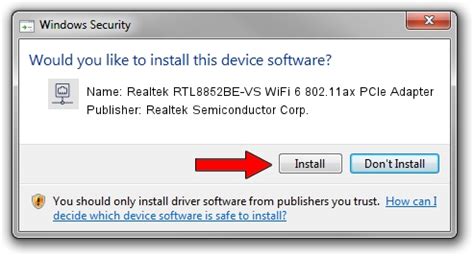 Rtl8852be driver windows 10.  Take into consideration that is not recommended...