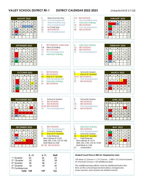 Rtmsd Calendar
