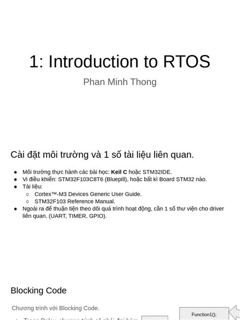 Rtos tutorial pdf.  For example, responding to keystrokes too slowly An RTOS Allows Multitaskin...