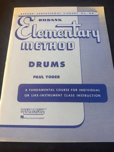 Rubank Elementary Method: Drums