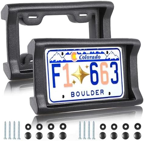 Rubber License Plate Frame Bumper Protection - YouTube