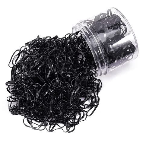 Rubber bands small.  10pcs/Box Small Elastic Hair Tie With Jelly Color And High Str...