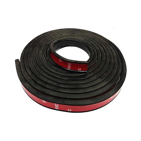 rubber quarter round with 3m adhesive rubber q