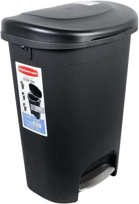 Rubbermaid Step-On Lid Trash Can, 13-Gallon - Don