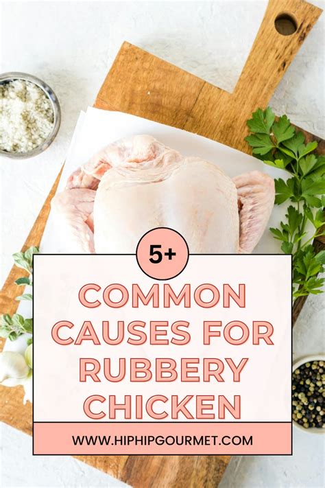 Rubbery chicken breast cause.  Cooking chicken can be a delightful culinary ...