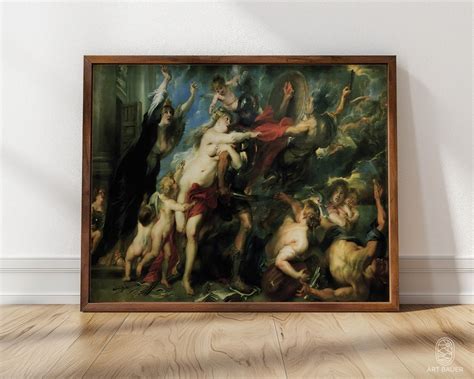 Rubens’ Consequences of War – Canvas by New Masters Academy