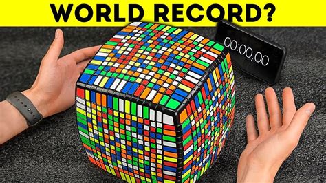 Rubik's Cube World Records.