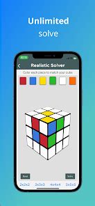 Rubik Cube Solver and Guide Apps on Google Play.