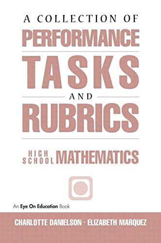 Rubrics for math performance tasks pdf. . This book provides a collection of performance tasks ...