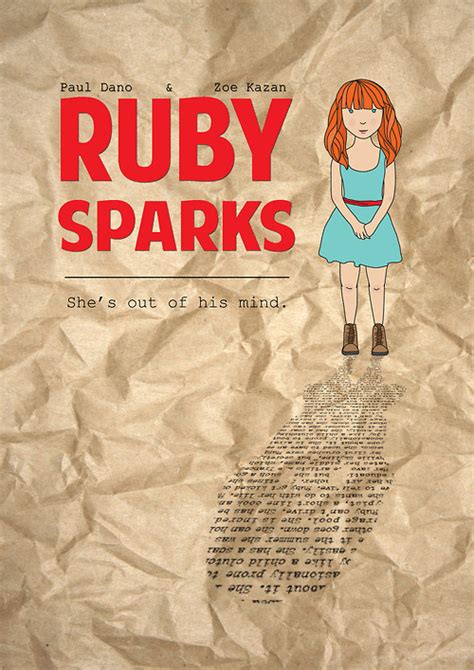 Ruby Sparks by Zoe Kazan Goodreads