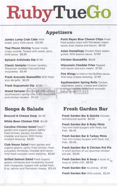 Ruby Tuesday PDF