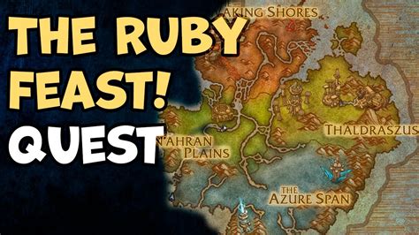Ruby feast questline. Things To Know About Ruby feast questline. 