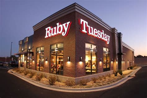 Ruby Tuesday (4488 Virginia Beach Boulevard) is a highly-rated, affordable chain restaurant located in Virginia Beach. Specializing in burgers, their most popular items include the Smokehouse Cheeseburger, Full-Rack Baby-Back Ribs, and Hickory Bourbon Salmon. Customers often order the Ruby's Cheeseburger and Smokehouse …. 