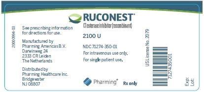 Ruconest fda label.  Food and Drug Administration.  Food and Drug Administration What is...