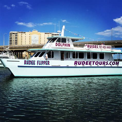 Additionally, Rudee Tours has an online shop for merchandise and booking. However, Sorry about no curbside pickup on their website or. clearance sale. Sorry about no a clearance sale on rudeetours.com. Rudee Tours is a company that offers dolphin watching, fishing trips, cruises, and other boat tours in Virginia Beach.. 