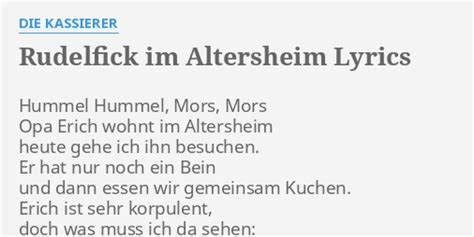 Rudelfick Im Altersheim