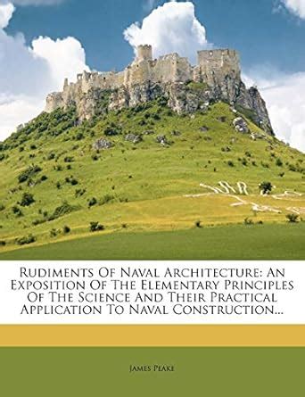 Rudiments Of Naval Architecture