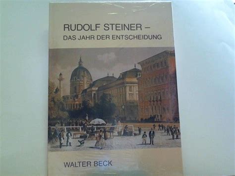 Rudolf steiner : das jahr der entscheidung. - Gobierno y gestion de las ciudades.