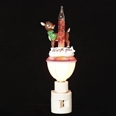 Rudolph North Pole Nightlight The Music Box Company