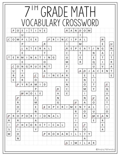 Rudolphacademy.com answer key. These 6th Grade Math Crossword Puzzles cover key 6th Grade CCSS Math Vocabulary that every 6th grader needs to know and master. Each of these Puzzles uses 18 Common Core Math Terms. Find 7 study sheets, 43 crosswords, 43 quizzes, and 21 matching exercises. Teachers, parents, and students can print and make copies. 