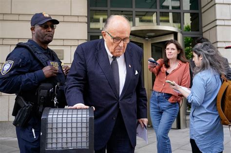 Rudy Giuliani denies pressuring woman to have sex