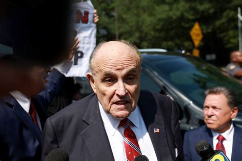 Rudy Giuliani pleads not guilty in Georgia election case, won’t attend arraignment hearing