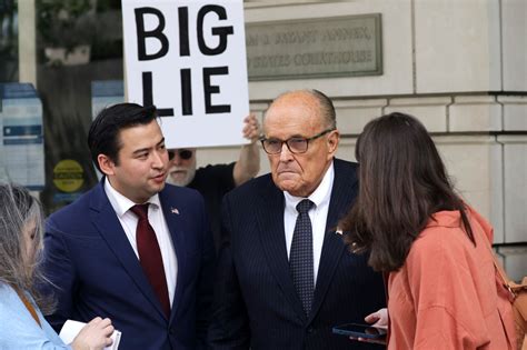 Rudy Giuliani to surrender to Georgia authorities Wednesday