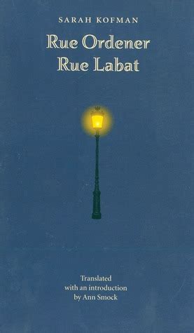 Download Rue Ordener Rue Labat By Sarah Kofman