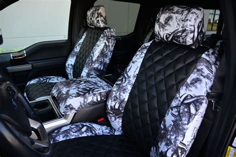 How to install Coverking custom seat covers on the front (40/20/40) and rear seats of a 2021-2023 Ford F-150. Step-by-step process of installation of Coverki.... 