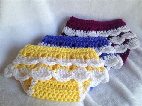 Ruffle Diaper Cover Crochet Pattern on Luulla