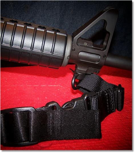1052 posts · Joined 2011. #10 · Sep 18, 2019. I used a reproduction M-1 Carbine cotton sling. It works just fine and available everywhere for less than $10. PC4 Police carbine 40cal. Mini-14 / 581 series .223. Marlin Camp Carbine 9mm. S&W shield 9 2.0/915 9mm& Bodyguard 380. Model 52.. 